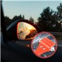 Nizirioo 4 Pièces Marteaux De Secours, Brise Vitre Coupe Ceinture, Marteau De Sécurité pour Voiture avec Sifflet Outils D’Évacua