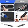 Stylo Graveur Électrique, Graveur Bois, Trousse À Outils De Gravure Multifonction, Mini Stylo De Gravure Usb Sans Fil Outil Grav