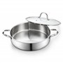 Cooks Standard Sauteuse profonde en acier inoxydable multicouche de 5