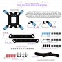 Thermalright Frozen Warframe Pro 360 (Noir) - Watercooling CPU Processeur