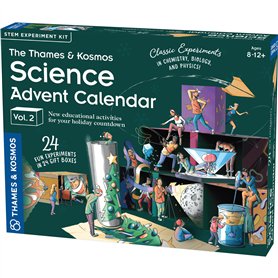 Calendrier de l'Avent The Thames & Kosmos Science Vol 2 | 24 expériences quotidiennes STEM en chimie