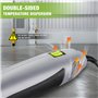 WORKPRO Décapeur Thermique Professionnel 200W/400W, Pistolet à Air Chaud 300/500℃, Température Réglable, Échauffement Rapide de 