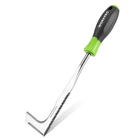 WORKPRO Couteau Désherbeur Fissure en Acier Inoxydable