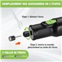 Mini-perceuse avec 6 Vitesses Variables 30000 tr/min