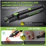 WORKPRO Outil Rotatif, Outil Multifonction 7,2 V, avec 117 Accessoires, Mini-perceuse avec 6 Vitesses Variables 30000 tr/min, av