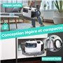 HAUSHOF StainZapper Vapo Nettoyeur de Tapis 1200W, Aspirateur Vapeur de 3 Modes de Nettoyage avec Nettoyant, Nettoyeur Profond P