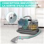 HAUSHOF StainZapper Vapo Nettoyeur de Tapis 1200W, Aspirateur Vapeur de 3 Modes de Nettoyage avec Nettoyant, Nettoyeur Profond P