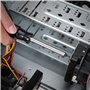WORKPRO Jeu de 16 Embouts Torx en Acier S2 Magnétiques 25mm avec Boîte de Rangement