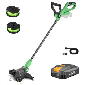 WORKPROX Coupe Bordures sans Fil 20V avec Batterie 4