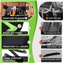 WORKPRO Ceinture à Outils de Jardinage avec 5 Poches, Ceinture Bricolage Réglable, Ceinture de Travail Pratique pour Jardinier o