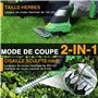 Longueur/Largeur de Coupe 20 cm/14