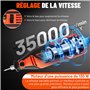 ValueMax Outil Rotatif Multifonction 130W avec 120 Accessoires, 5 Vitesses Variables 35000 tr/min, Mini Ponceuse Electrique pour