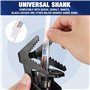WORKPRO Lames de Scie Sabre, 6 Pièces BIM 14/18/24/6 TPI Lame de Scie pour Métal et Bois avec Boîte de Rangement