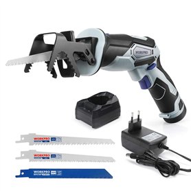 WORKPRO Scie Sabre sans Fil 12V avec Batterie 2000mAh
