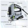 WORKPRO Scie Sauteuse Electrique Filaire 850W avec 6 Vitesses Variables, Changement de Lame sans Outil, Coupe en Biseau à±45°, L