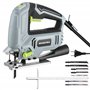WORKPRO Scie Sauteuse Electrique Filaire 600W avec 6 Vitesses Variables