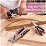 WORKPRO Boîte à Outils Pink Rose 53 Pièces avec Tournevis sans Fil 3,7 V, Caisse à Outils Complete avec Sac Durable, Trousse à O
