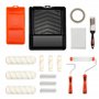 ValueMax Kit de Rouleaux de Peinture et Pinceau à Peinture 16 Pièces
