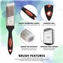ValueMax Kit de Rouleaux de Peinture et Pinceau à Peinture 16 Pièces, avce Mini Rouleaux, Pinceau de Peinture, Bâche de Protecti