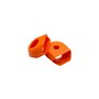 Cache manivelle BOOT PEDAL (pédalier Next SL G4) - orange
