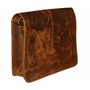 Jaald 40 Cm Mallette Porte-Documents Serviette Sac Messenger À Bandoulière’Épaule En Cuir Pour Ordinateur Portable Business Voya