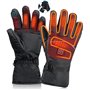 RHESHIN Gants Chauffants électriques d'hiver Chauds Imperméables avec Fonction pour écran Tactile pour Cyclisme Pêche Chasse Ski