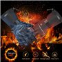 Gants Chauffants d'hiver Électriques Chauds d'hiver Imperméables XAMOFAN avec Fonction d'écran Tactile Gants Thermiques pour Cyc