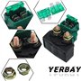 Yerbay Relais démarreur de solénoïde pour YAMAHA YBR 125 YBR125 2005-2016