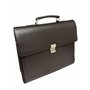 Abitto Porte-documents en cuir marron | Sac pour ordinateur portable