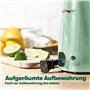 BELLA Ouvre-boîte Électrique et Aiguiseur de Couteaux, Ouvre-bocal et Décapsuleur Multifonction avec Levier de Coupe Amovible et
