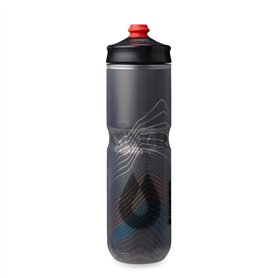 Hydrapak Gourde de vélo isotherme Polar Surge (Noir