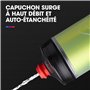 Hydrapak Gourde de vélo isotherme Polar Surge (Noir, 24oz) - Gourde à presser haut-débit, pour le cyclisme et le sport