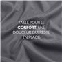 Utopia Bedding Drap Housse - Gris, 200 x 220 cm - Coupes de 35 cm pour Matelas épais - Microfibre brossée