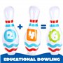 JOYIN Jeu de Quilles Gonflable Géant pour Fête de Rassemblement d'enfants et d'Adultes, Événements de Jour de Match, Fête Intéri