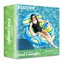 SLOOSH Piscine Gonflable Sloosh avec Grand Dossier, Chaise Flottante avec canapé pneumatique avec poignée et Porte-gobelet, Rade