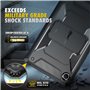 FINTIE Coque pour Samsung Galaxy Tab A9 8.7 Pouces 2023 (SM-X110/X115/X117) - Étui Robuste Housse avec Protection d'Écran et Béq
