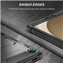 FINTIE Coque pour Samsung Galaxy Tab A9 8.7 Pouces 2023 (SM-X110/X115/X117) - Étui Robuste Housse avec Protection d'Écran et Béq