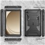FINTIE Coque pour Samsung Galaxy Tab A9 8.7 Pouces 2023 (SM-X110/X115/X117) - Étui Robuste Housse avec Protection d'Écran et Béq