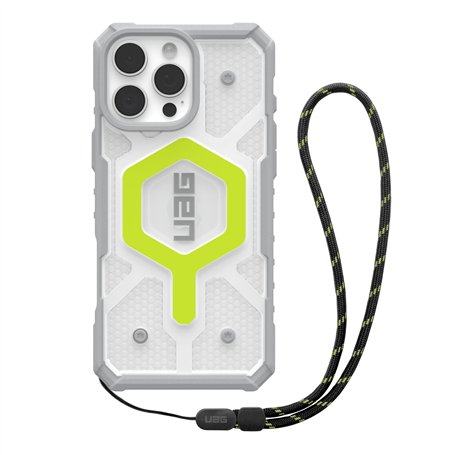 Urban Armor Gear Bundle Pathfinder MS Case/Lanyard Compatible Apple iPhone 16 Pro Max (Chargement sans Fil/Compatible avec la Re