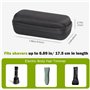 Procase Étui pour Tondeuse Corps Homme, Résistant à l'eau Sac de Rangement Portable pour Tondeuse pour Zone Intime Homme –Noir