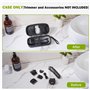 Procase Étui pour Tondeuse Corps Homme, Résistant à l'eau Sac de Rangement Portable pour Tondeuse pour Zone Intime Homme –Noir