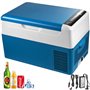 VEVOR Glacière Portable Électrique 12/24V Réfrigérateur Portable Automobile, Mini Frigo de Voiture Électrique avec Batterie de V