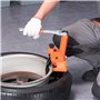 VEVOR Détalonneur de Pneu 96,5-106,7 mm Décolle Pneu Manuel en Acier Outil Démonte Pneu Portable Léger pour Décoller Facilement 