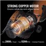 VEVOR Scie à béton électrique, 305 mm, scie circulaire puissance élevée 2800 W profondeur de coupe 114 mm scie à disque humide/s