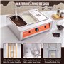 VEVOR Tempéreuse à Chocolat Commerciale 1500 W Bain-Marie Électrique pour Chocolat 3 Cuves de 3,3 L Fondoir à Chocolat Températu