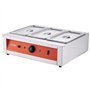 VEVOR Tempéreuse à Chocolat Commerciale 1500 W Bain-Marie Électrique pour Chocolat 3 Cuves de 3,3 L Fondoir à Chocolat Températu
