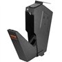 VEVOR Coffre-Fort de Pistolet en Acier Coffre-Fort Biométrique pour 1 Pistolet 3 Moyens de Déverrouillage par Empreintes Digital