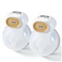 VEVOR Tire-lait Électrique Mains Libres 4 Modes Tire-laits Portable Rechargeable 12 Niveaux Aspiration 300 mmHg Insert de Brides