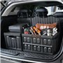 VEVOR Caisse de Rangement Plastique Pliable avec Couvercles 3PCS Bac de Rangement Empilable Capacité d'Une Boîte 45 L avec Poign