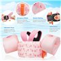 MoKo Gilet de Natation pour Enfants 20-50 lbs, Équipement de Natation de Dessin Animé avec Design en Forme de Y, Ceintures de Sé